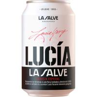 Cerveza LA SALVE LUCÍA, lata 33 cl