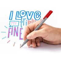 STAEDTLER TRIPLUS 25 YEARS errotuladorea, punta 0,3 mm, askotariko koloreak, sorta 8+2 ale