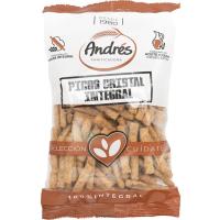 Picos pan cristal integral ANDRÉS, bolsa 130 g