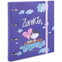 Carpeta block 4 anillas A4, Zurekin MUXOTE, 1 ud