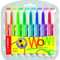 Estuche con marcador fluorescente 8 colores Swing Cool STABILO, pack 8 uds