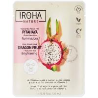 Mascarilla de tejido iluminadora pitahaya IROHA, pack 1 ud Mascarilla de tejido iluminadora pitahaya IROHA, pack 1 ud