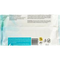 Toallitas bebé aqua EROSKI, paquete 64 uds