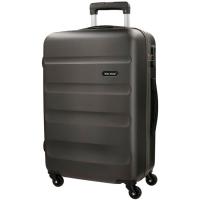 Trolley mediano Flex antracita ABS, 4 ruedas ROLL ROAD, 45x65x23 cm