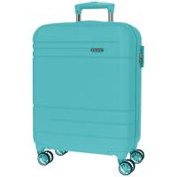 Trolley cabina Galaxy turquesa ABS 4ruedas cierre combinación ROLL ROAD,40x55x20cm