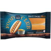Pan hot dog NUTIFREE, paquete 65 g