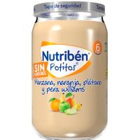 Potito manzana, naranja, plátano, pera NUTRIBEN, tarrito 235 g