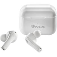 Auriculares de botón blancos bluetooth, Artica Bloom NGS