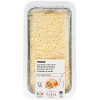 Canelones de carne EROSKI, bandeja 720 g