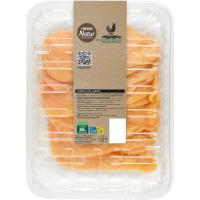 Filetes extrafinos pechuga pollo campero E. NATUR, bandeja 280 g