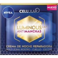 Crema reparadora antimanchas noche NIVEA LUMINOUS, tarro 50 ml Crema reparadora antimanchas noche NIVEA LUMINOUS, tarro 50 ml