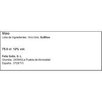 Vino Tinto D.O. Mancha MUCHAS MANOS, botella 75 cl