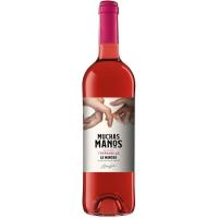 Vino Rosado D.O. Mancha MUCHAS MANOS, botella 75 cl