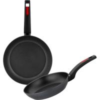 Sartén de aluminio forjado Sunset, apto para todo tipo de cocinas MONIX, set Ø22 y 26 cm