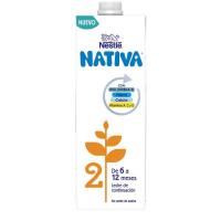 Leche de continuación NATIVA 2, brik 1 litro