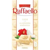 Chocolate Raffaello FERRERO, tableta 90 g