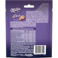 MILKA MINI COOKIES galletak, poltsa 110 g