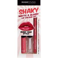 Gloss, pintalabios y lápiz MAGIC STUDIO, pack 1 ud