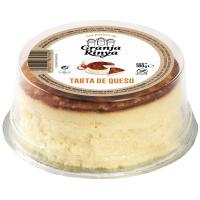 Tarta de queso GRANJA RINYA, tarrina 180 g