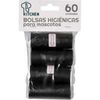 Bolsas higiénicas para excrementos de mascotas KITCHEN, pack 60 uds Bolsas higiénicas para excrementos de mascotas KITCHEN, pack 60 uds