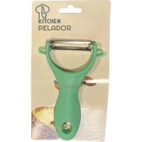 Pelador con mango de plastico, colores surtidos ¿Cuál te llegará? KITCHEN, 1 ud