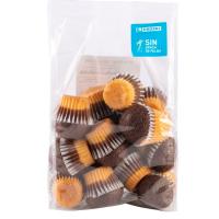 Mini magdalena marmol EROSKI, bolsa 250 g