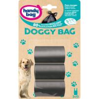 Bolsa de basura doggy bag mascotas 80% HANDY BAG, paquete 36 uds