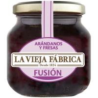 Mermelada de arándanos y fresas LVF, frasco 280 g Mermelada de arándanos y fresas LVF, frasco 280 g
