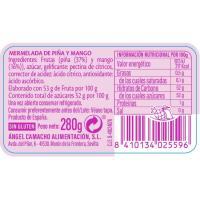 Mermelada de piña y mango LVF, frasco 280 g
