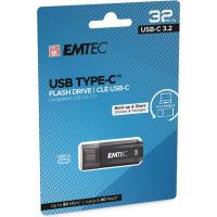 Pendrive negro USB 3.2 de 32 GB, D400 EMTEC