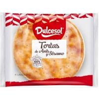 Torta de anís DULCESOL, paquete 134 g