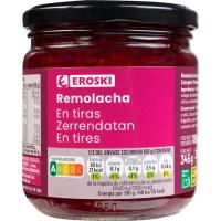 Remolacha en tiras EROSKI, frasco 180 g