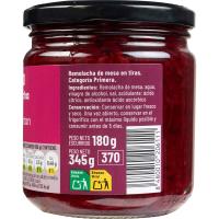 Remolacha en tiras EROSKI, frasco 180 g