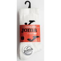 Calcetín juvenil de deporte, caña alta,color blanco, talla 35/38 JOMA, 3 pares