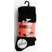 Calcetín juvenil de deporte, caña alta,color negro, talla 35/38 JOMA, 3 pares