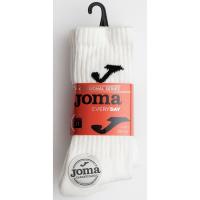 Calcetín deportivo de hombre,caña alta con rizo, blanco, talla 39/42 JOMA, 3 pares