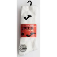 Calcetín deportivo de hombre,caña alta con rizo, blanco, talla 43/46 JOMA, 3 pares