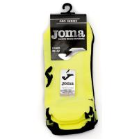 Calcetín hombre deporte, running, color negro amarillo, talla 39/42 JOMA 2 pares