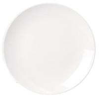 Plato de postre blanco Porto KASA, pack 4 uds