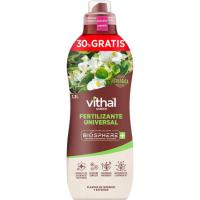 Fertilizante universal Biosphere VITHAL GARDEN, bote 1,3 litros Fertilizante universal Biosphere VITHAL GARDEN, bote 1,3 litros
