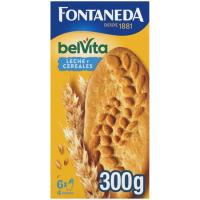 Galleta con leche y cereales FONTANEDA, caja 300 g
