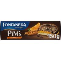 Galleta Pims de naranja FONTANEDA, caja 150 g