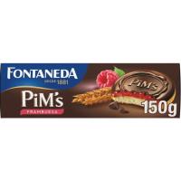 Galleta Pims de frambuesa FONTANEDA, caja 150 g