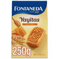 Galleta con miel FONTANEDA, caja 250 g