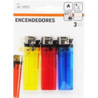 Mechero encendedor, colores surtidos ¿Cuál te llegará? MARKET SUPREM, pack 3 uds