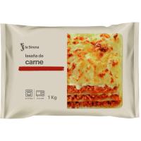 Lasaña de carne LA SIRENA, bandeja 1 kg