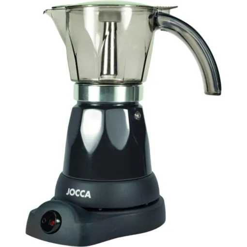 Cafetera italiana eléctrica negra, 6 tazas, 5449N JOCCA Cafetera italiana eléctrica negra, 6 tazas, 5449N JOCCA