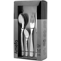 Cuberteria acero inoxidable Tam Tam AMEFA, set 24 uds