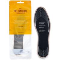 Plantillas piel natural con carbón activo ACHUCHONAS, talla 33-45