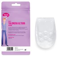Taloneras altura gel transparente ACHUCHONAS, talla 36-40
